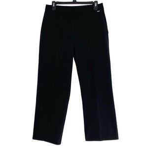 Escada Sport Pants Size 38 Womens Size Medium 8 6 Black Slacks Trousers Crop
